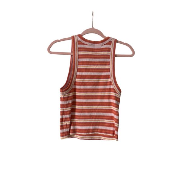 Aerie Free Spirit Stripped Ribbed Tank Size Medium - Picture 8 of 8